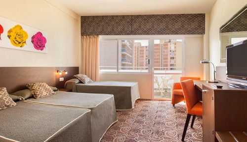 Habitación estándar, terraza, vistas a la ciudad (3 Adults)