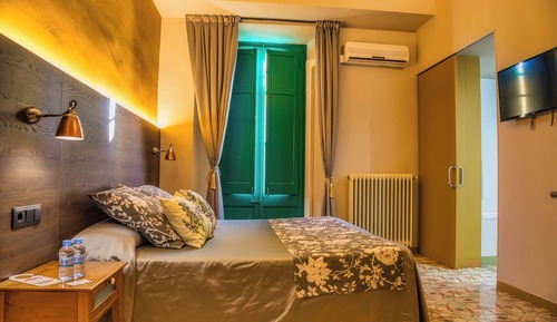 Habitación clásica con 1 cama doble o 2 individuales, baño privado