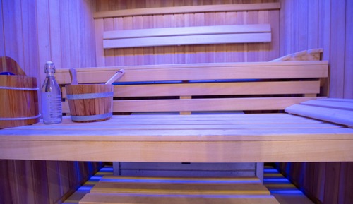 Habitación superior, sauna