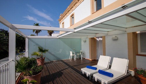 Habitación doble, vistas al mar