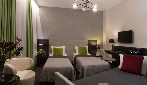 Habitación estándar con 1 cama doble o 2 individuales