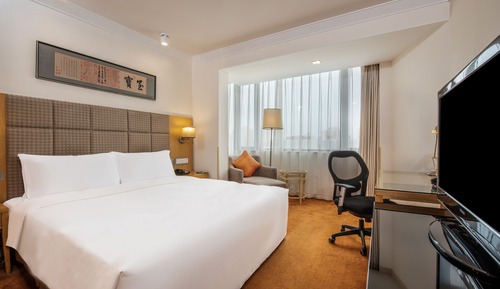 Habitación estándar, 1 cama de matrimonio grande (High Floor)
