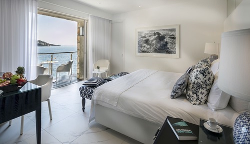 Habitación Deluxe doble, balcón, vistas al mar
