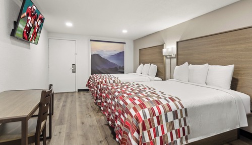 Habitación Deluxe, 2 camas de matrimonio, no fumadores, cocina básica