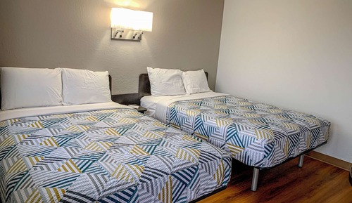 Habitación estándar, 2 camas dobles, accesible para personas con discapacidad, fumadores
