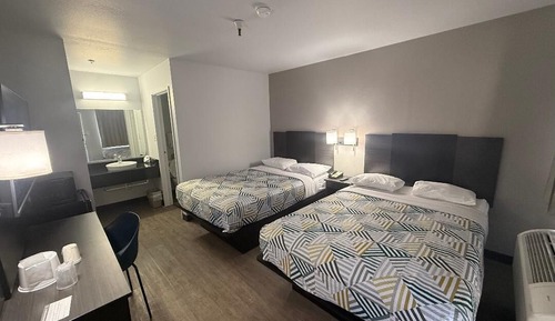 Habitación Deluxe, 2 camas dobles, no fumadores, frigorífico y microondas