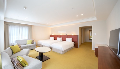 Habitación triple superior, no fumadores, Acceso al salón del club (Quality Corner Suite)