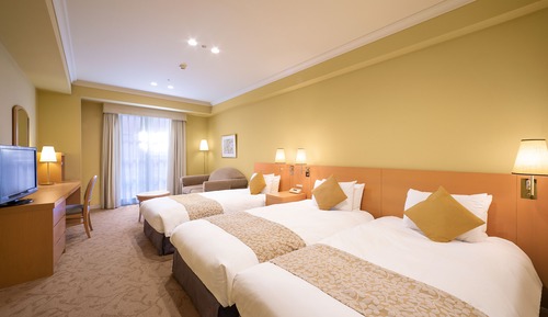 Habitación triple Deluxe, fumadores, Acceso al salón del club (Oriental Floor)