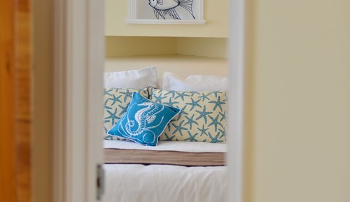 Suite, 1 cama de matrimonio grande con sofá cama, cocina, vistas a la laguna