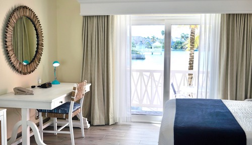 Habitación Deluxe, 2 camas de matrimonio, vistas a la laguna