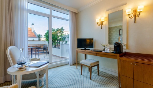 Habitación doble superior, balcón
