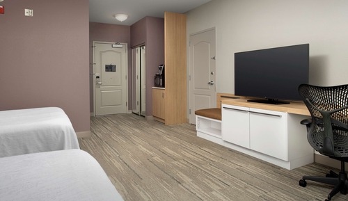 Habitación, 2 camas de matrimonio, accesible para personas con discapacidad