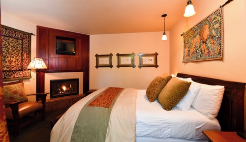 Habitación Deluxe, 1 cama de matrimonio, accesible para personas con discapacidad, chimenea (03)