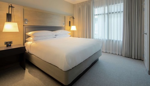 Suite, 2 camas de matrimonio, accesible para personas con discapacidad, vistas al mar (Hearing)