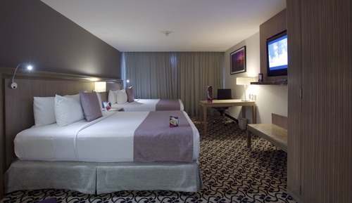 Habitación estándar, 2 camas de matrimonio