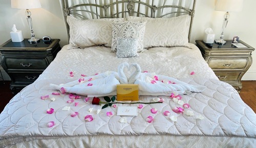 Habitación romántica, 1 cama de matrimonio grande, bañera de hidromasaje
