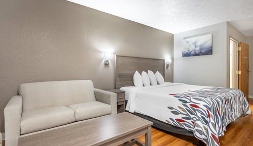 Habitación superior, 1 cama de matrimonio grande, accesible para personas con discapacidad
