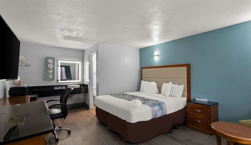 Habitación, 1 cama de matrimonio grande, accesible para personas con discapacidad, no fumadores