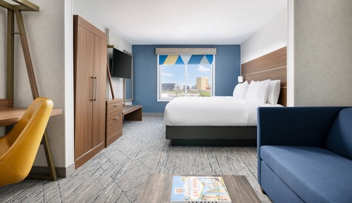 Suite, 1 cama de matrimonio grande (Mobility, Transfer Shower)