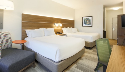 Habitación estándar, 2 camas de matrimonio (Mobility, Transfer Shower)