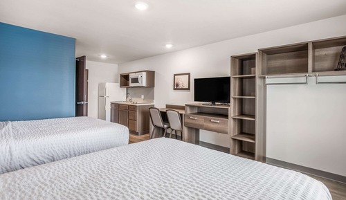 Habitación, 2 camas de matrimonio, accesible para personas con discapacidad, no fumadores