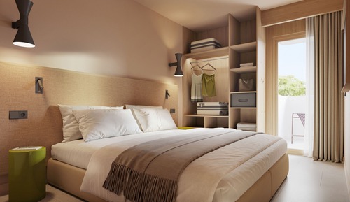 Suite superior, 1 habitación, vistas al mar (2 adults + 2 children)