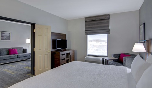 Suite, 1 cama de matrimonio grande con sofá cama