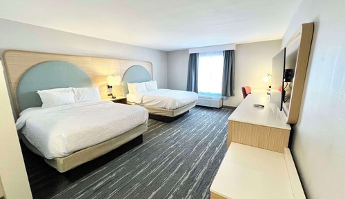 Habitación, 2 camas de matrimonio, accesible para personas con discapacidad, no fumadores