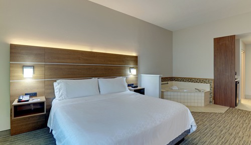 Suite, 1 cama de matrimonio grande, bañera accesible (Communications)