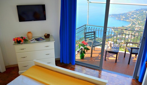 Suite familiar, vistas al mar