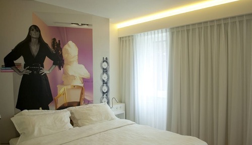 Habitación Deluxe doble de uso individual, 1 cama doble, no fumadores, vistas a la ciudad
