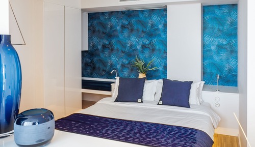 Ático Deluxe, 1 cama doble, no fumadores, vistas a la ciudad (Single Use)