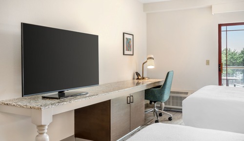 Habitación, 2 camas de matrimonio, balcón