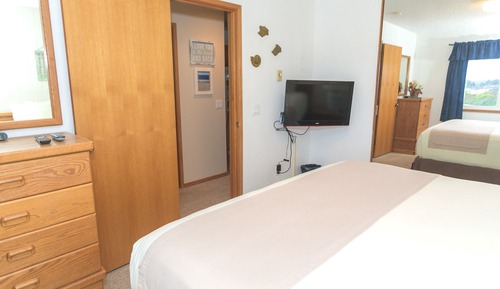 Habitación Premium, 1 cama de matrimonio grande con sofá cama (Premium 1 Bedroom- Room 306-No Pets)
