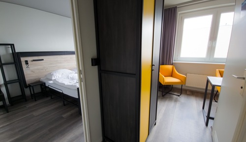 Habitación con 2 camas individuales