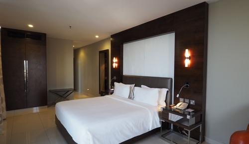 Habitación Deluxe doble, no fumadores, balcón
