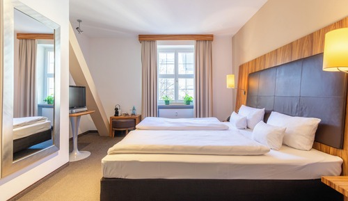 Habitación estándar con 1 cama doble o 2 individuales