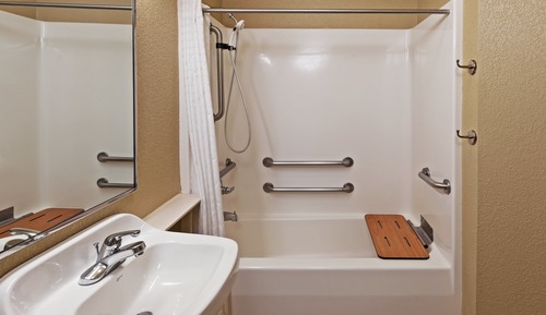 Suite estudio, 1 cama de matrimonio, bañera accesible (Access Tub)