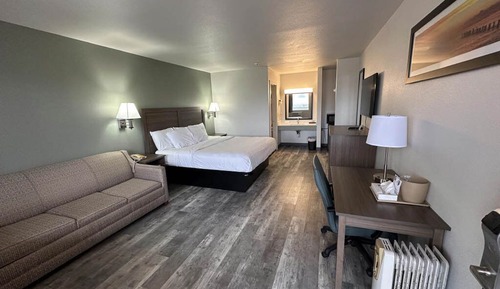 Habitación estándar, 1 cama de matrimonio grande con sofá cama, no fumadores