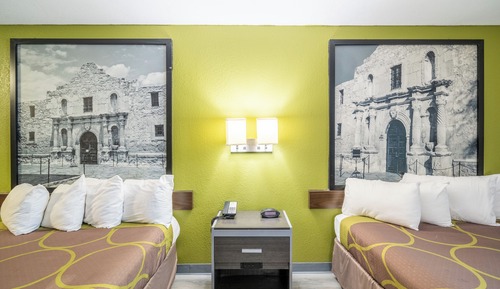 Habitación, 2 camas de matrimonio, no fumadores