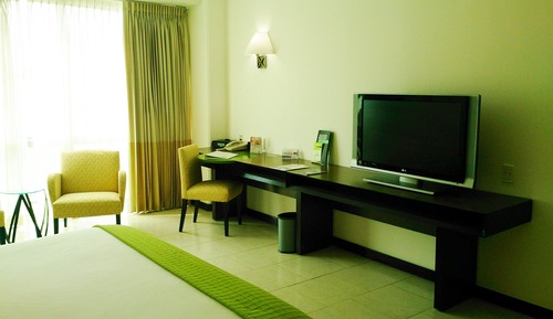 Habitación Deluxe, 1 cama de matrimonio grande, vistas al mar
