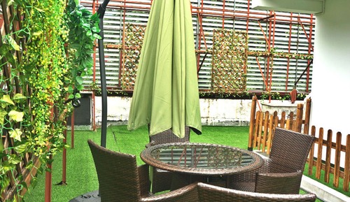 Suite, terraza
