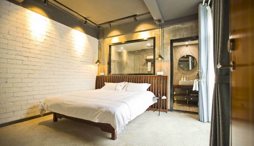 Habitación doble, balcón
