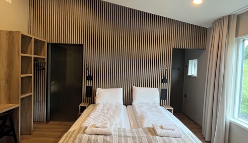 Habitación doble, accesible en silla de ruedas