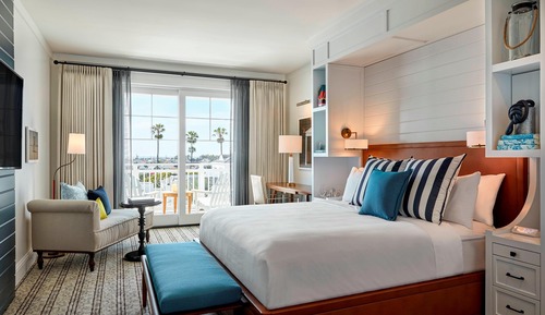 Habitación, 1 cama de matrimonio grande, no fumadores, vistas al mar