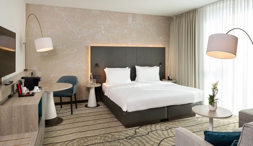 Habitación Premium, 1 cama de matrimonio grande con sofá cama