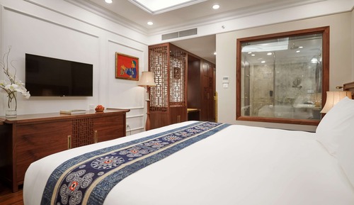 Habitación clásica, balcón, vistas al jardín