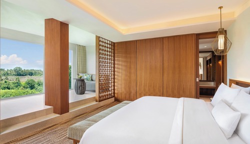Suite estudio, 1 cama de matrimonio grande, no fumadores, vistas al jardín (Balcony)
