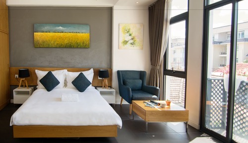 Estudio Deluxe, balcón