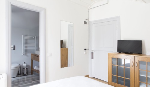 Habitación Deluxe, vistas parciales al mar